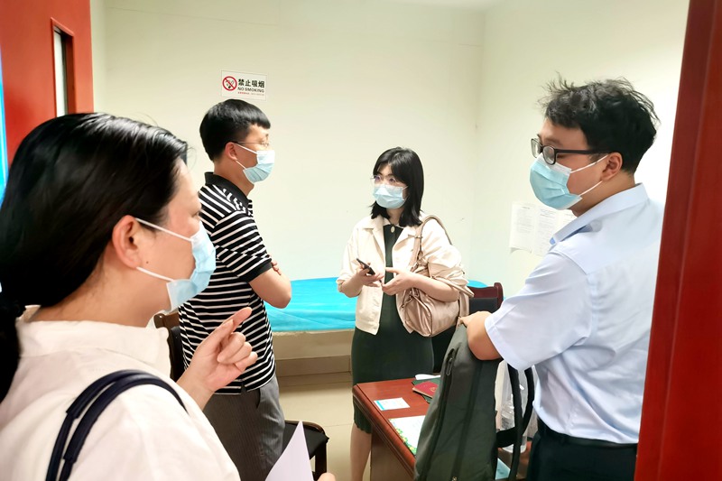 360环球在线注册免疫学专业（门诊）顺利通过市卫生健康委验收